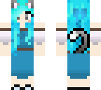 blue hair