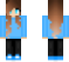 blue headphones