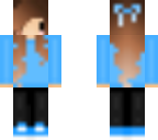 chibi blue girl