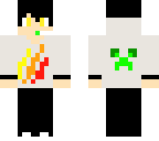 cool kid with fire logo