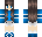 cute blue girl