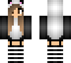 cute panda girl