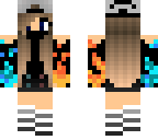 flame and water girl