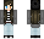 grey cardigan