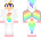 my updated unicorn skin