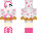 pink cake girl
