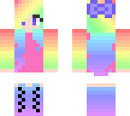 rainbow girl