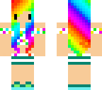 rainbow pop tart chibi