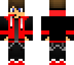 red teenager