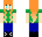 school girl green