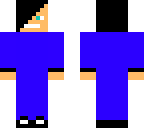 simple blue skins