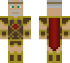 unrobed roman emporer