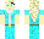 blue blonde girl pro
