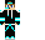 blue gamer boy