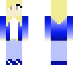 blue gradient girl