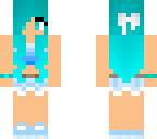 blue summer girl
