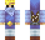 blue toon link with bandana
