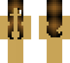 brown haired girl skin base