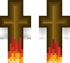 burning cross