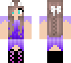 cat girl purple
