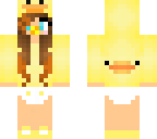 duck dyed hair