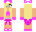 edited crop top girl
