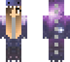 galaxy dino girl