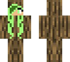 girl in a tree costume