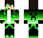 green gamer boy