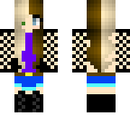 half and half girl