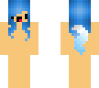 kawaii blue wolf base