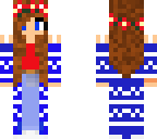 patriotic girl