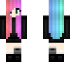 raibow haired girl 