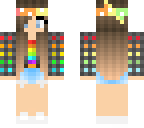 rainbow girl