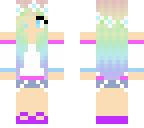 rainbow girl