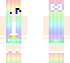 rainbow girl