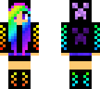 rainbow girl