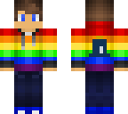 rainbow hoodie 