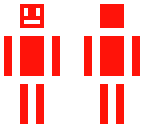 red and white