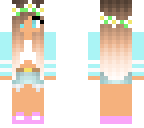 sky blue girl