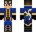 steampunk boy blue