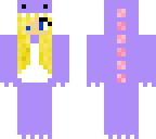 super cute blonde dino girl