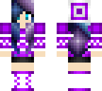 winter galaxy girl