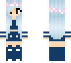blu hair