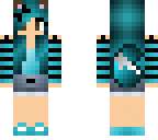 blue cat girl 