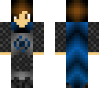 brown haired boy with armour