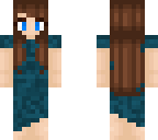 cyan dress