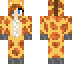 giraffe onesie blue eyes
