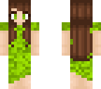 green dress