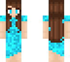 light blue dress